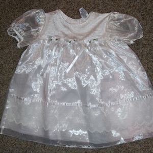 Vintage Rose Cottage Baby Dress
